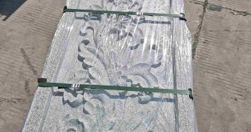 广元芝麻白别墅外墙雕刻版