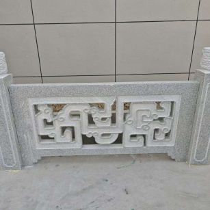 广元芝麻白河道栏杆 桥栏杆