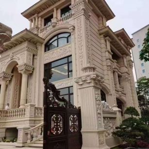 广元黄金麻别墅外墙异形定制
