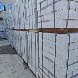 广元芝麻白路牙石，路侧石