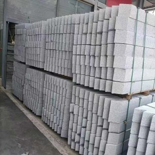 广元芝麻白树围石 树池
