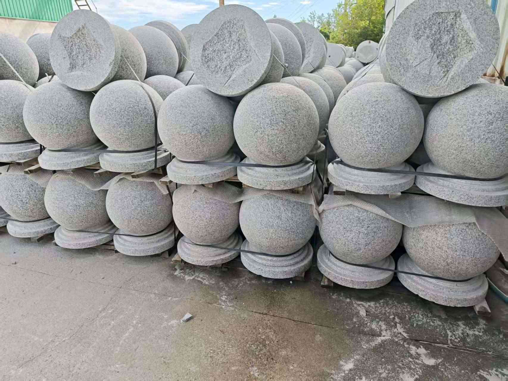 广元圆球石球挡车球